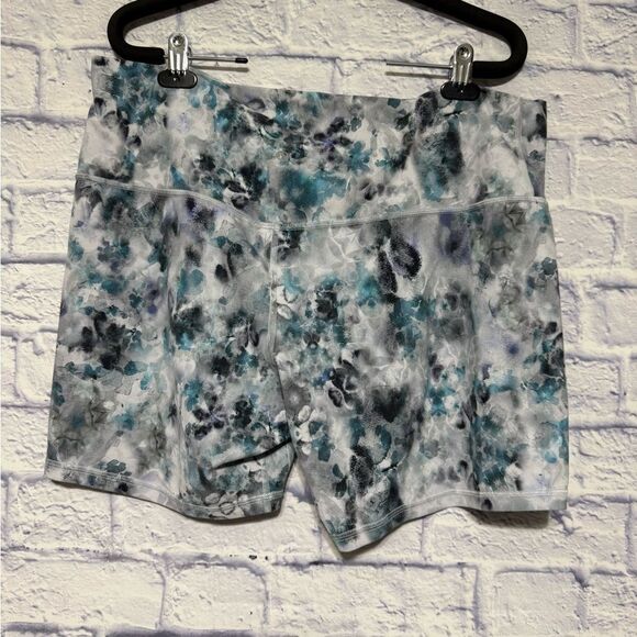Lululemon Align HR Short 6” Kaleidofloral Multi Plus Size 20 - Picture 7 of 15